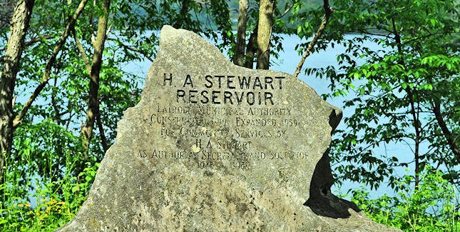H. A. Stewart Reservoir Built 1919 Expanded 1959